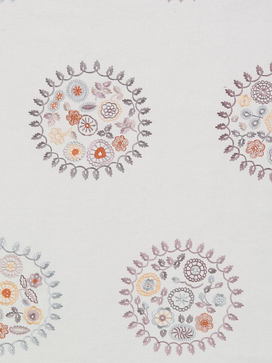 Scalamandre Jessie Embroidery Grey/Multi Fabric