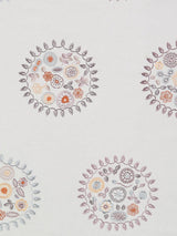 Scalamandre Jessie Embroidery Grey/Multi Fabric