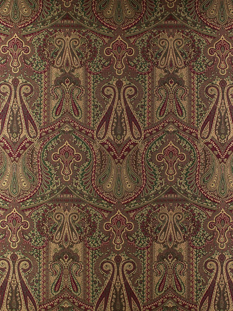 Scalamandre Cachemire Persiano Marrone Fabric