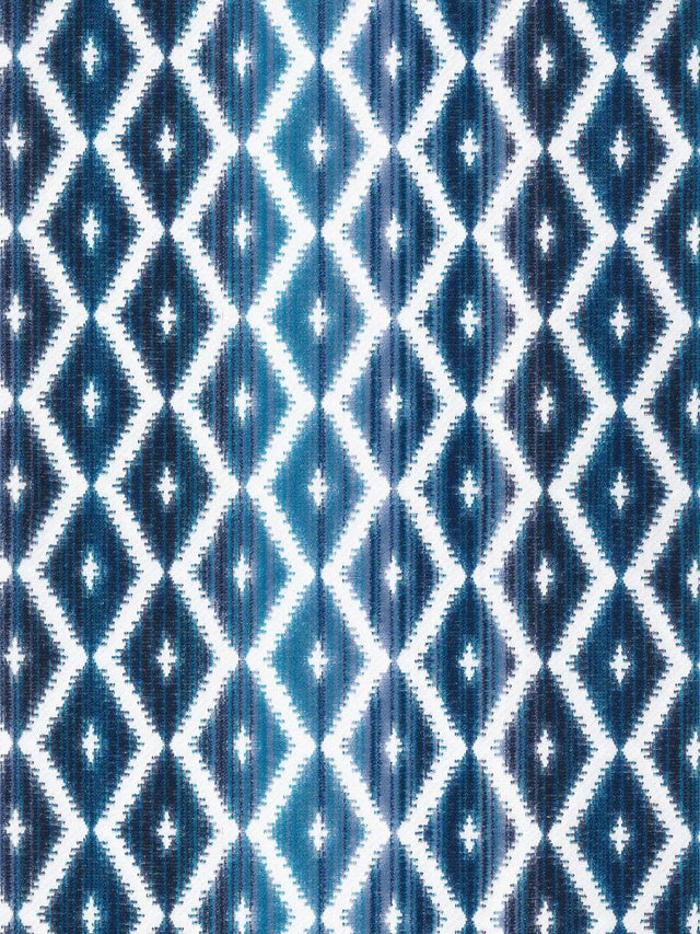 Scalamandre Diamantina Blue Marine Fabric