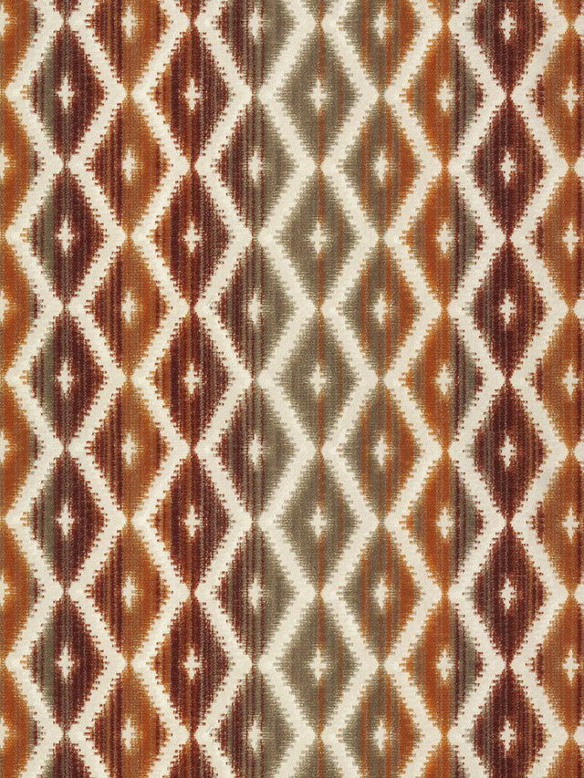 Scalamandre Diamantina Brick Fabric