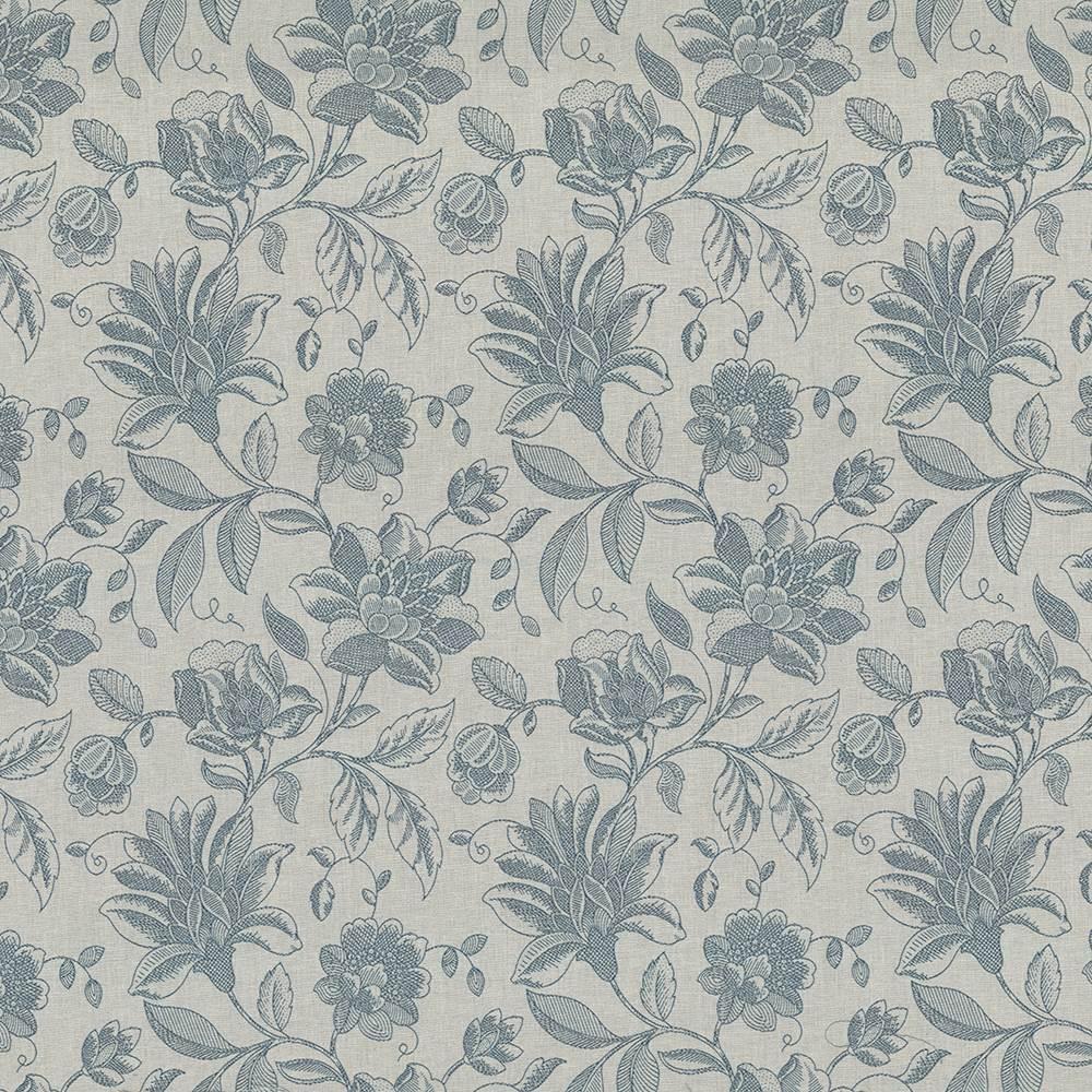 Kasmir Coventry Floral Robins Egg Fabric