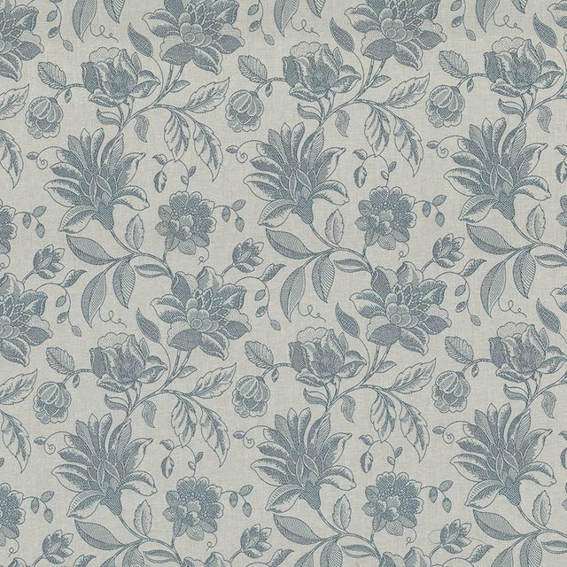 Kasmir Coventry Floral Robins Egg Fabric