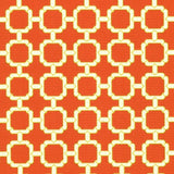 Kasmir Cozumel Fret Coral Fabric