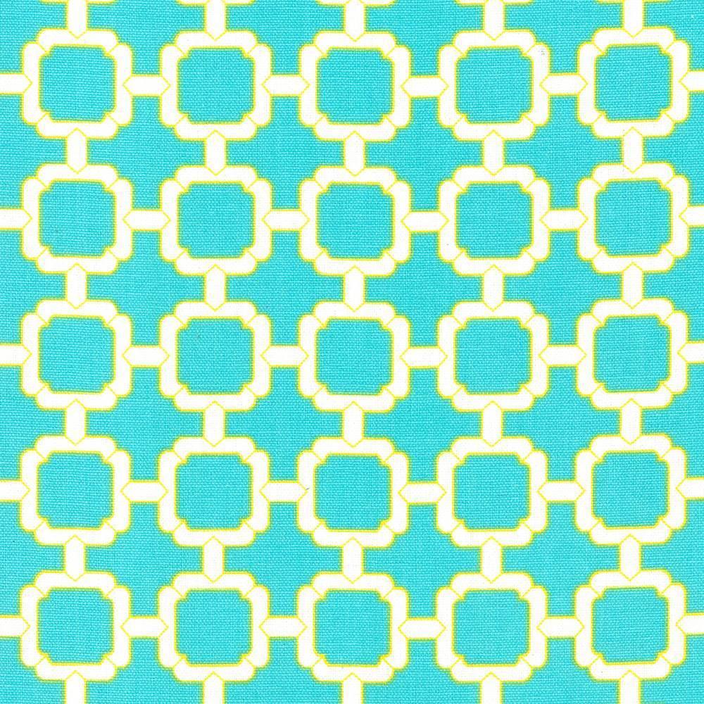 Kasmir Cozumel Fret Parakeet Fabric