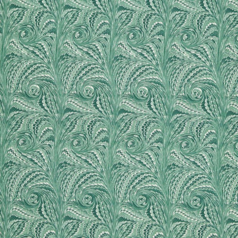 Schumacher Verona Viridian Fabric