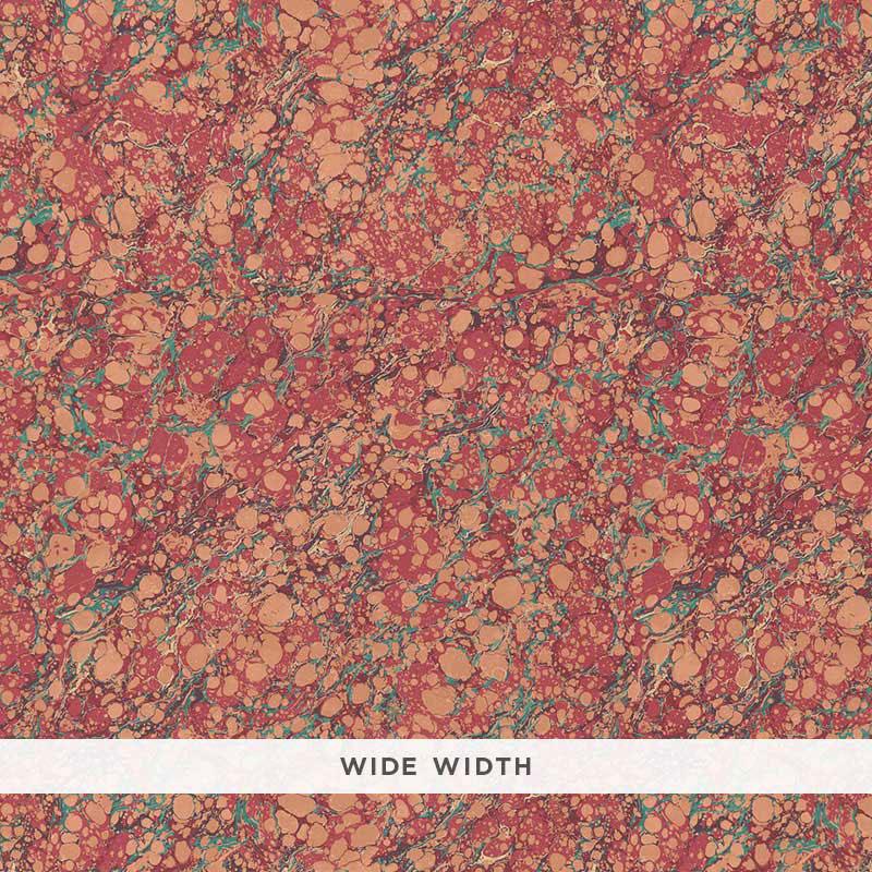 Schumacher Florence Carnelian Wallpaper