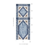 Schumacher Mongiardino Lapis Wallpaper