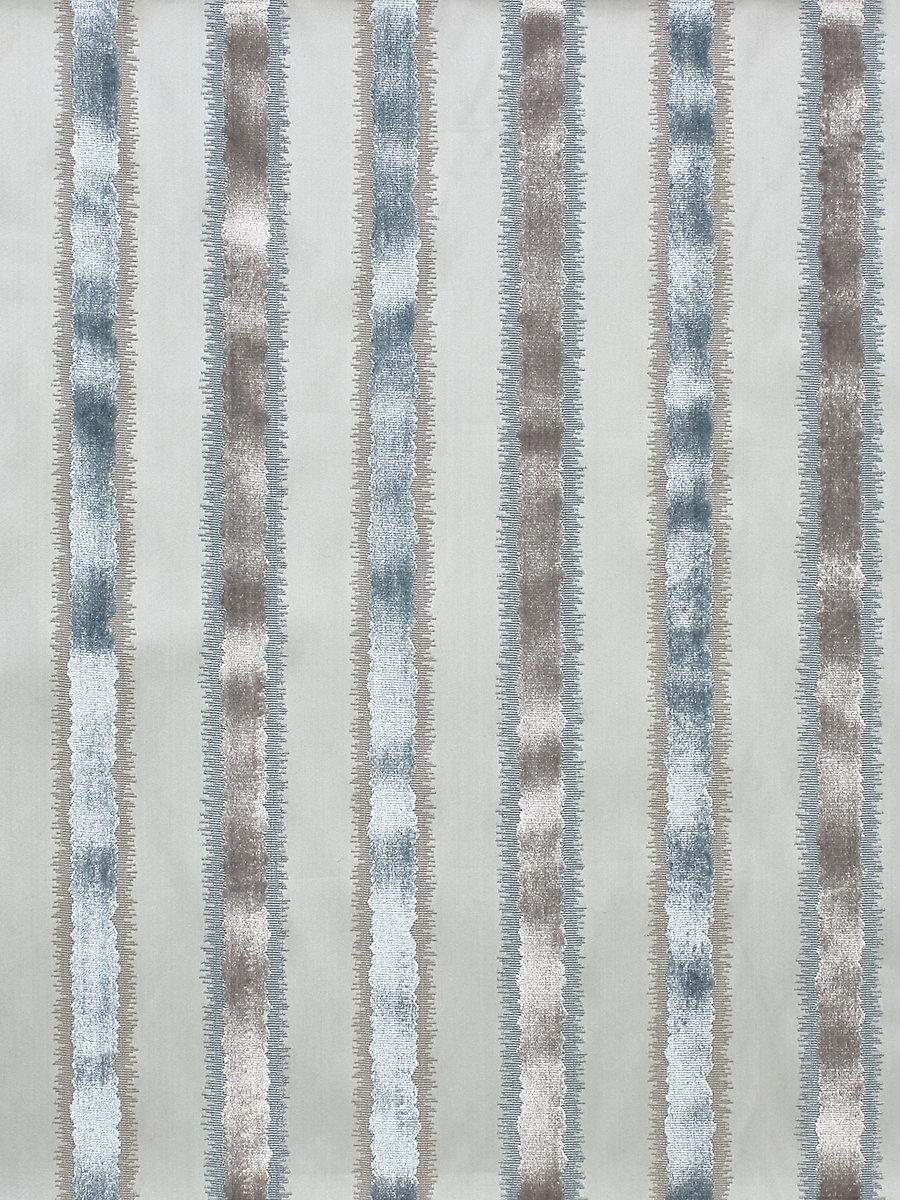 Scalamandre Tai Lao Stripe Mist Fabric