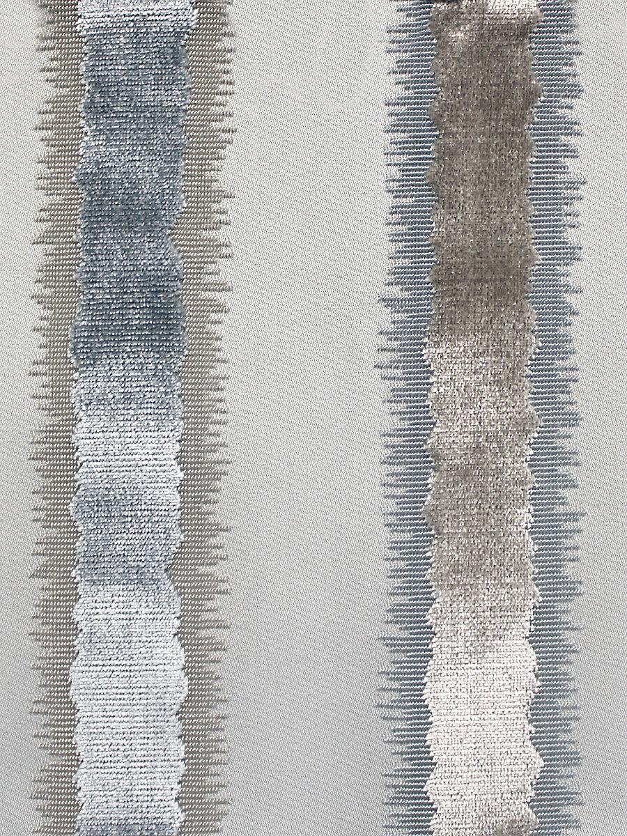 Scalamandre Tai Lao Stripe Mist Fabric