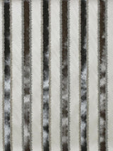 Scalamandre Tai Lao Stripe Slate Fabric