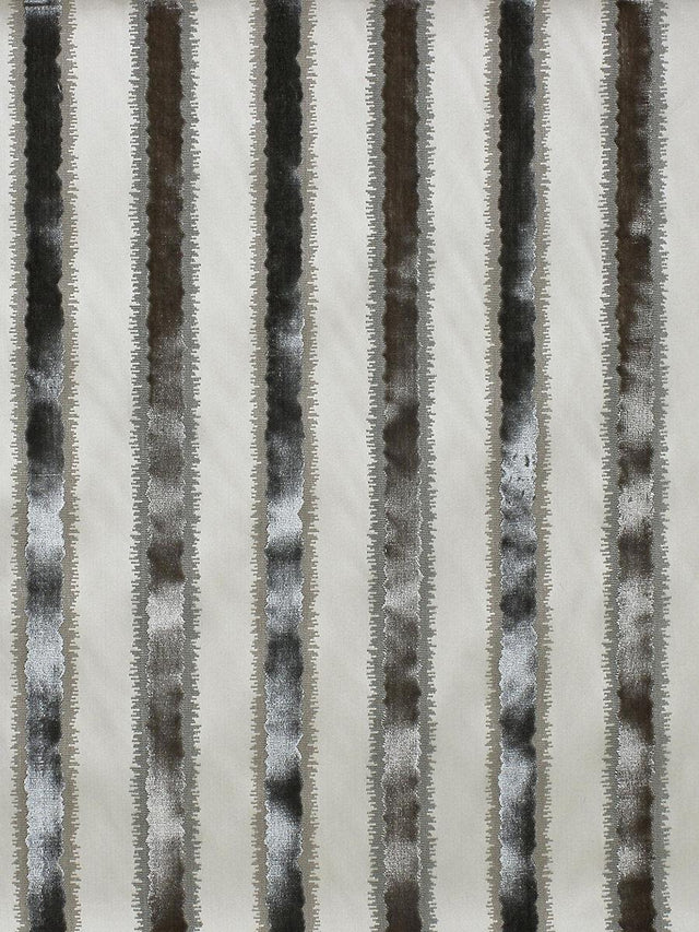 Scalamandre Tai Lao Stripe Slate Fabric
