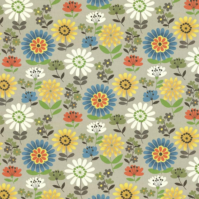 Kasmir Daisy Daze Clay Fabric