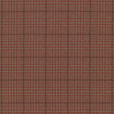 Kasmir Dashing Plaid Rust Fabric