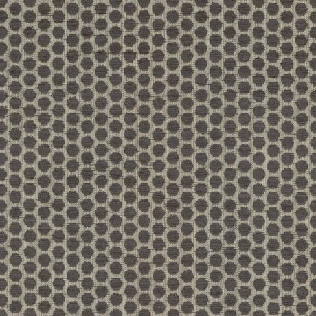 Kasmir Delightful Dots Charcoal Fabric