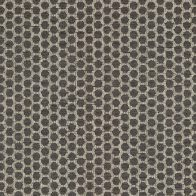 Kasmir Delightful Dots Charcoal Fabric