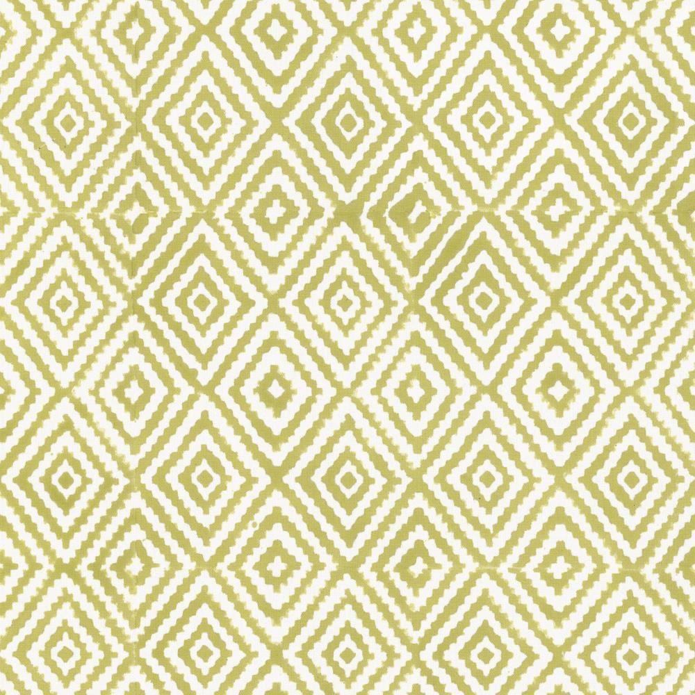 Kasmir Diamond Steps Kiwi Fabric