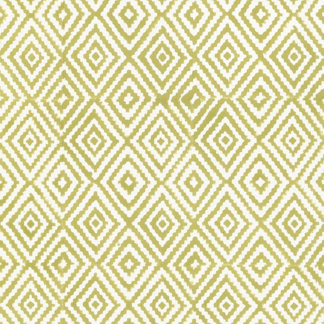 Kasmir Diamond Steps Kiwi Fabric