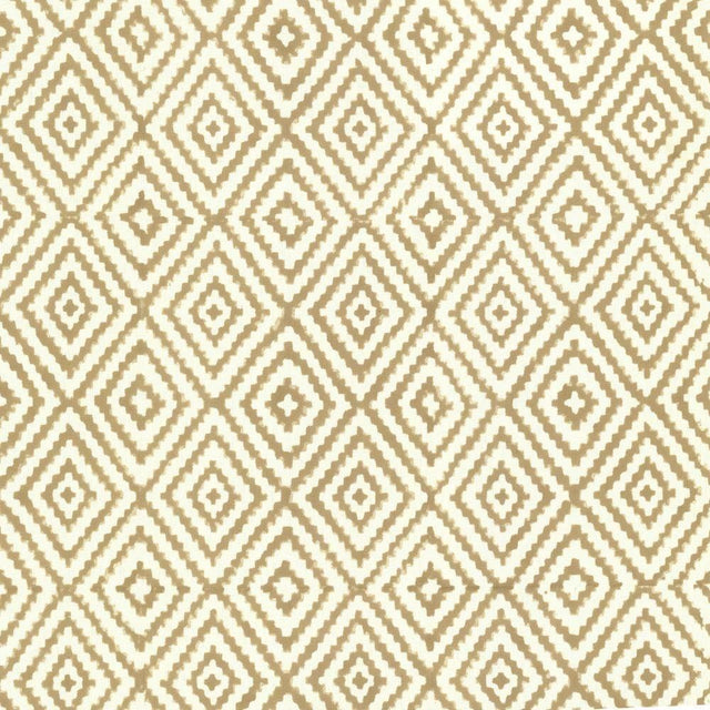Kasmir Diamond Steps Linen Fabric