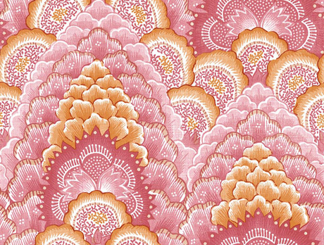 Gaston Y Daniela GANGES ROSA/NARANJA Wallpaper