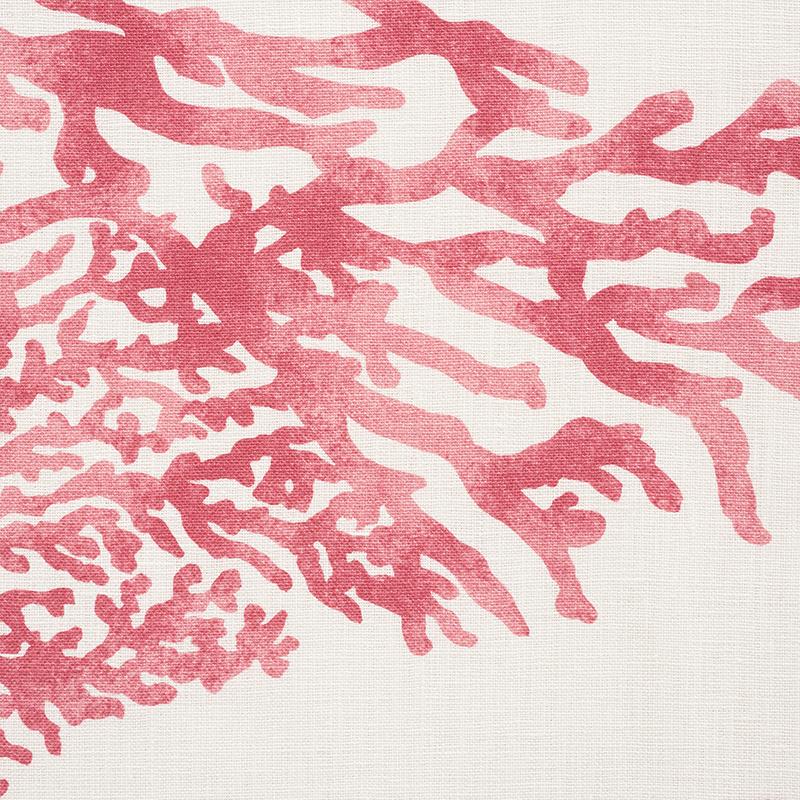 Schumacher Great Barrier Reef Pink Fabric