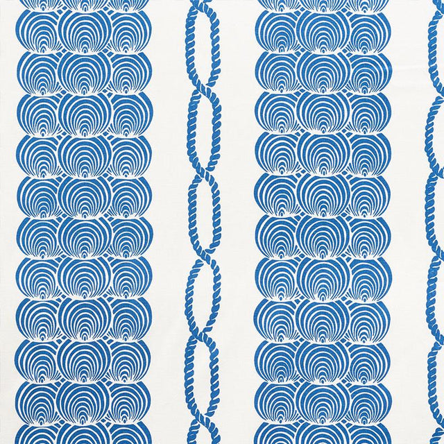 Schumacher Coralline Blue Fabric