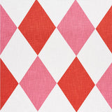Schumacher Maximus Red & Pink Fabric