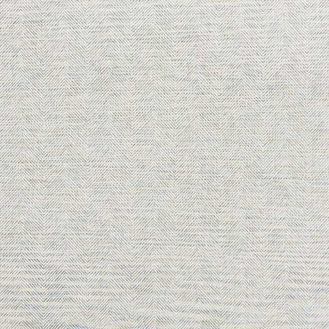 Schumacher Caro Herringbone Sky Fabric