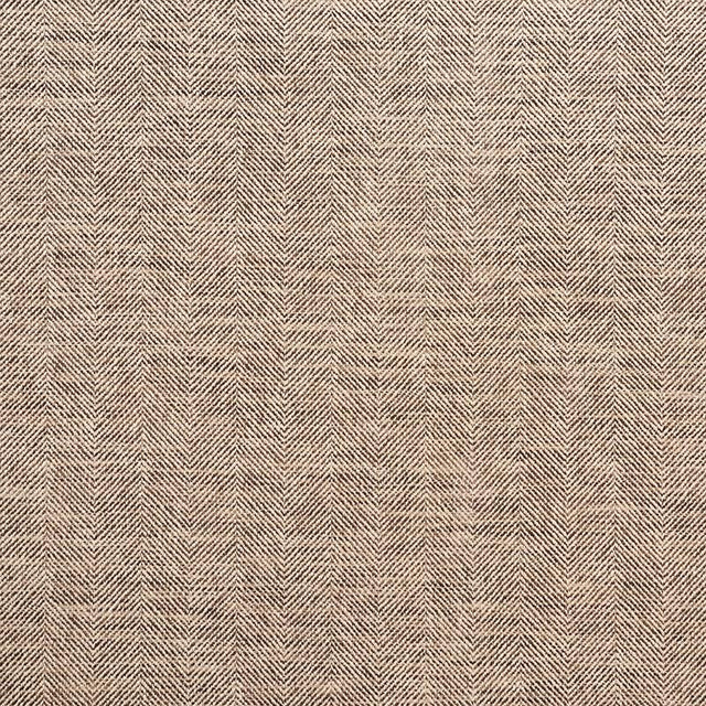 Schumacher Caro Herringbone Natural Fabric