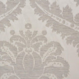 Schumacher Crawford Damask Platinum Fabric