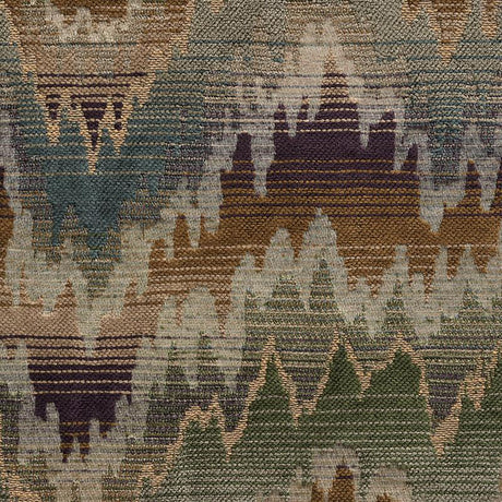 Schumacher Carpenter Flamestitch Moss Fabric