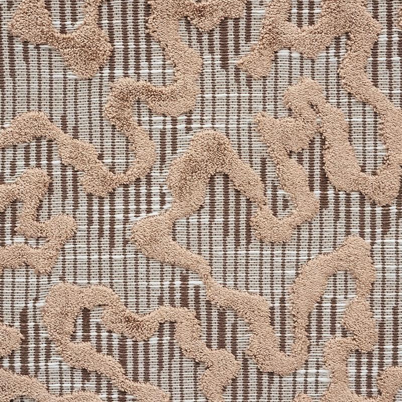Schumacher Janis Velvet Brown Fabric