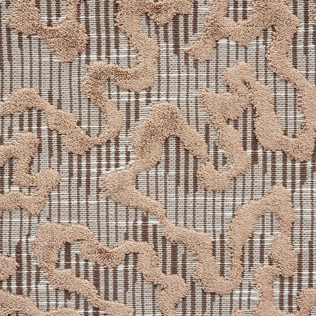 Schumacher Janis Velvet Brown Fabric