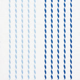 Schumacher Running Stitch Blues Fabric