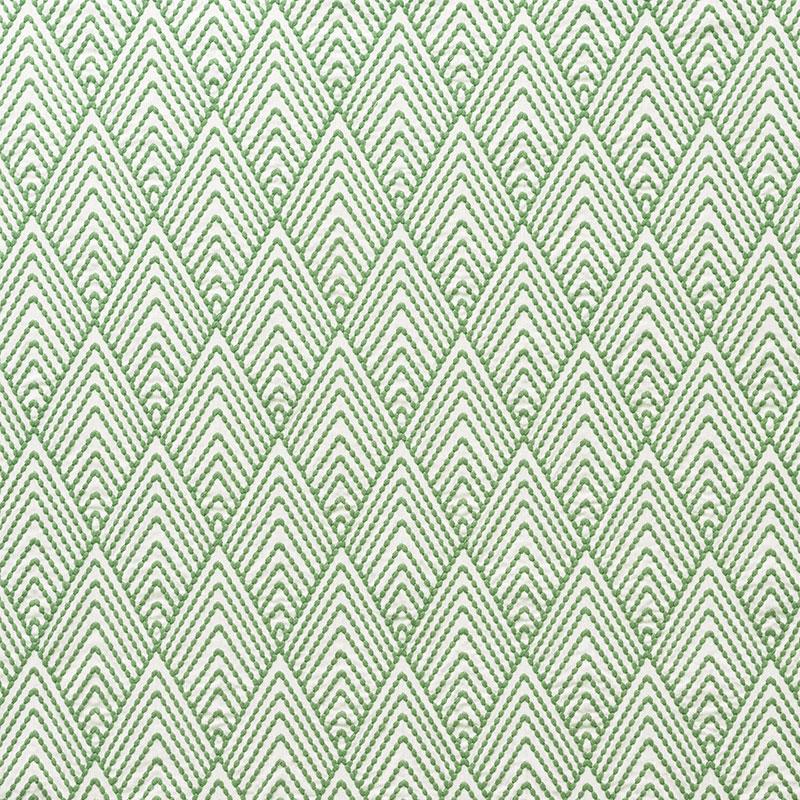 Schumacher Avila Embroidery Green Fabric