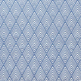 Schumacher Avila Embroidery Navy Fabric