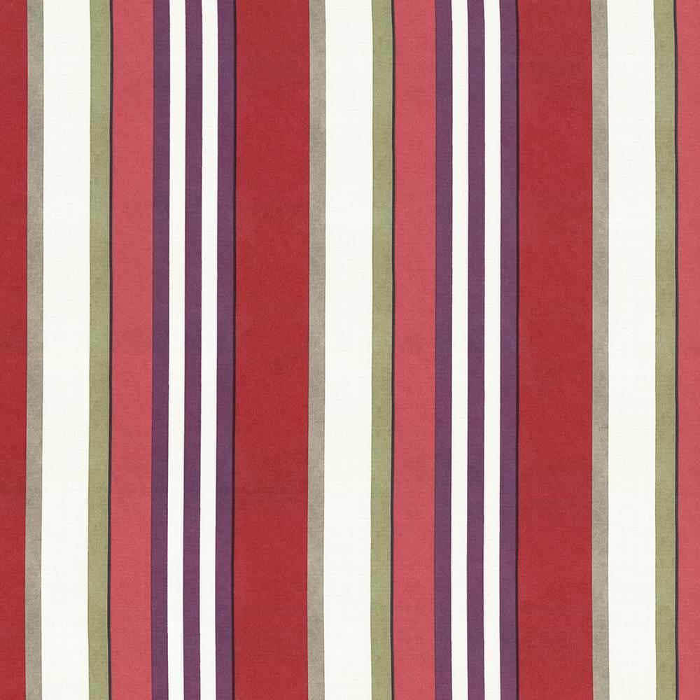 Kasmir Edgemere Stripe Berry Fabric