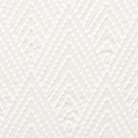 Schumacher Avila Embroidery Ivory Fabric