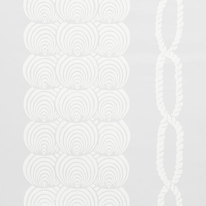 Schumacher Coralline Grey Wallpaper