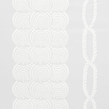 Schumacher Coralline Grey Wallpaper