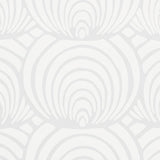 Schumacher Coralline Grey Wallpaper