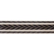 Schumacher Stinson Tape Onyx Trim