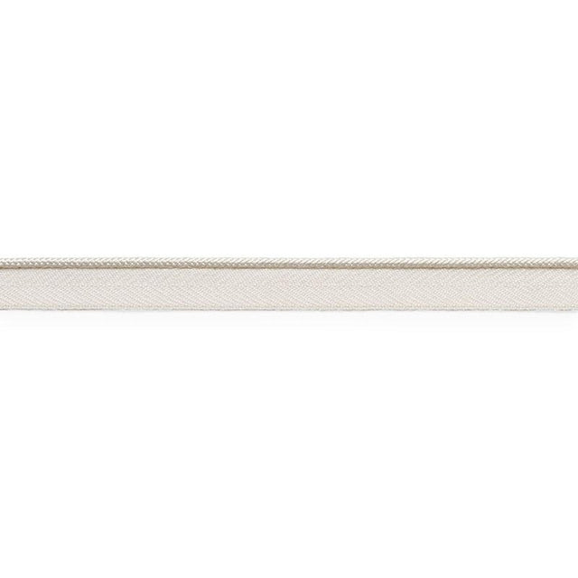 Schumacher Ivory Gustave Silk Lip Cord Narrow