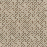 Kasmir Edo Fret Taupe Fabric