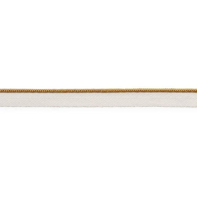 Schumacher Gold Gustave Silk Lip Cord Narrow