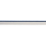 Schumacher Navy Gustave Silk Lip Cord Narrow