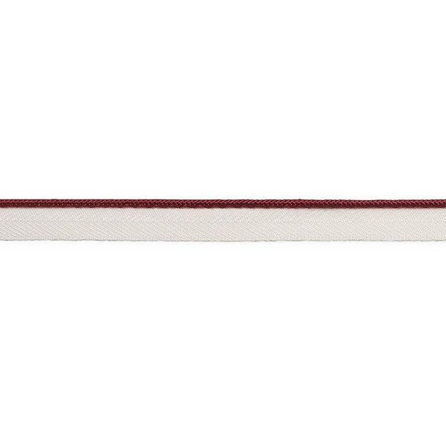 Schumacher Burgundy Gustave Silk Lip Cord Narrow