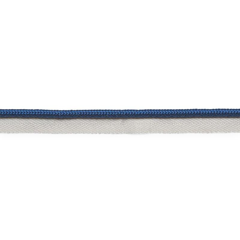 Schumacher Navy Gustave Silk Lip Cord Medium