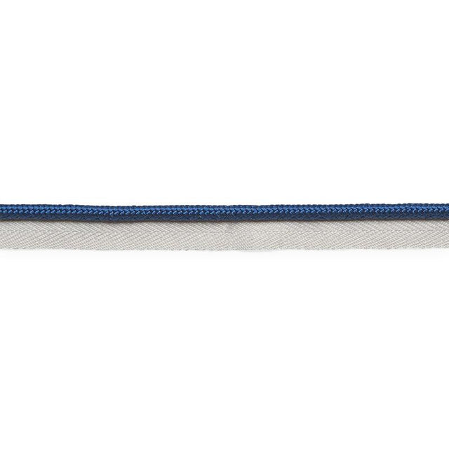 Schumacher Navy Gustave Silk Lip Cord Medium