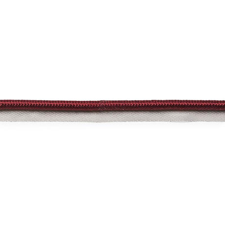 Schumacher Burgundy Gustave Silk Lip Cord Wide